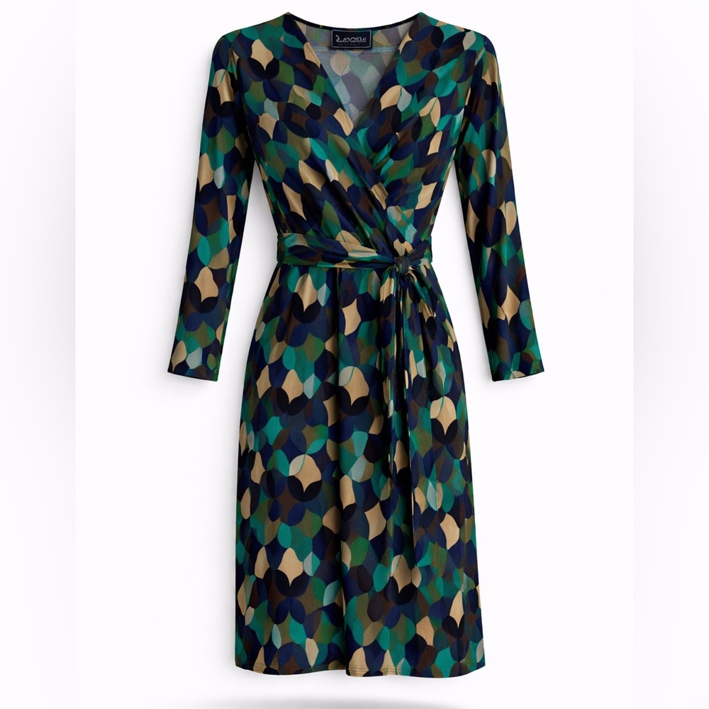 Leota Multicolor Geometric Dress